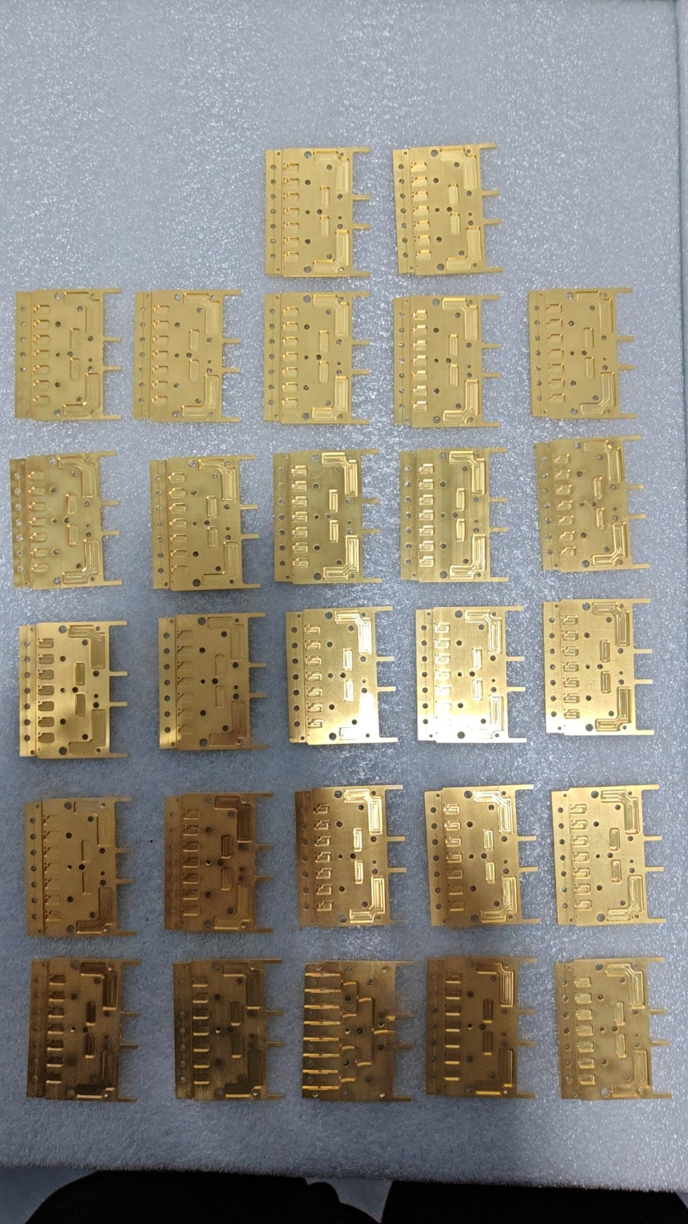 Gold-Plated Screw Cap for Laboratory Glassware with 3um thickness