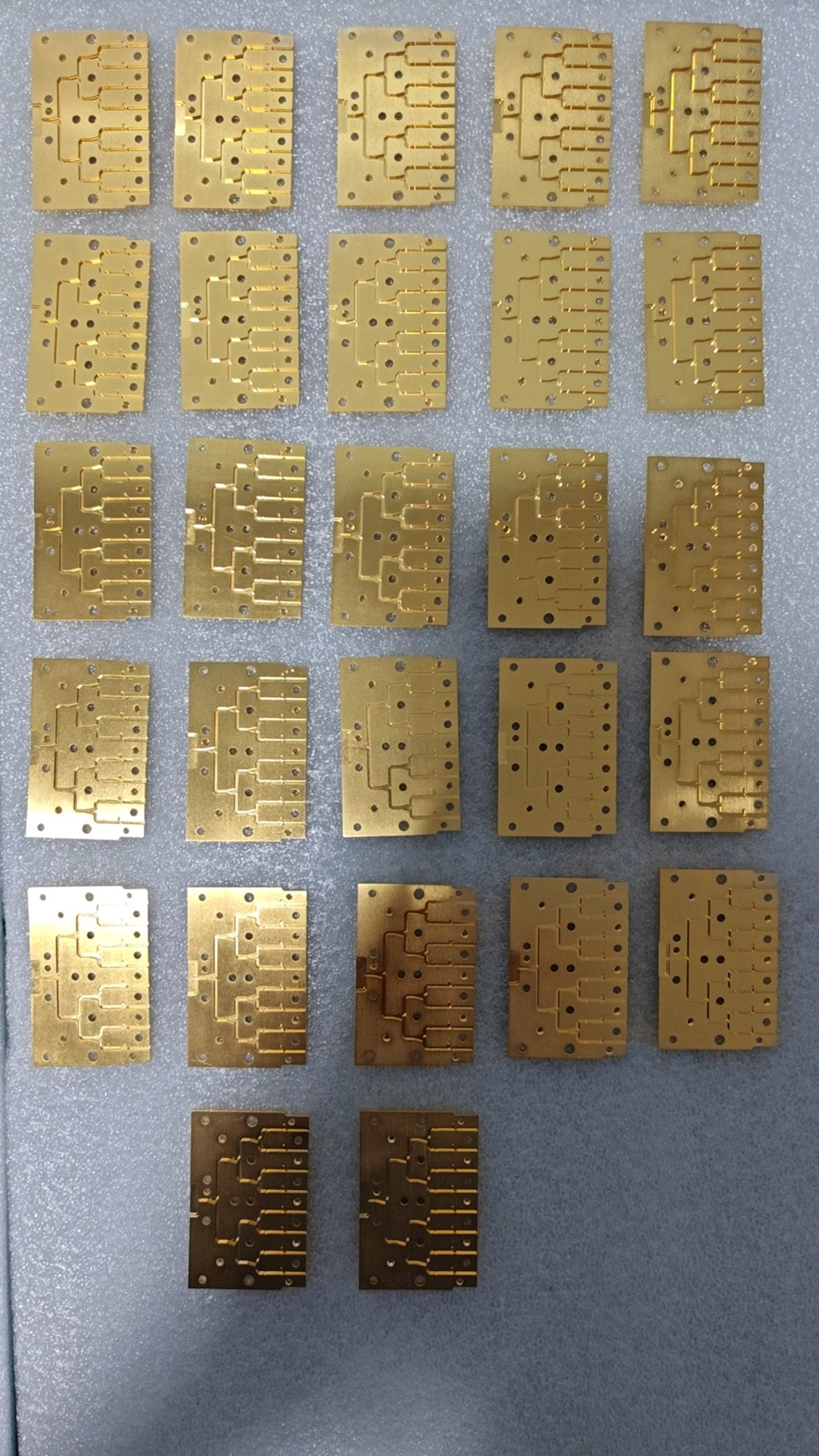 Gold-Plated Electrode for Electrochemical Analysis
