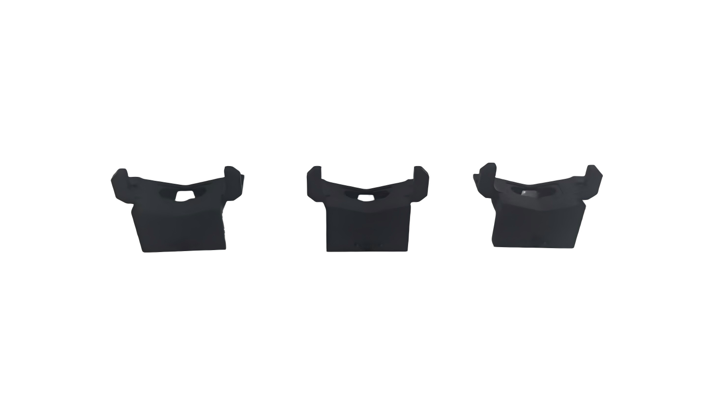 6061-T6 components with  black anodized